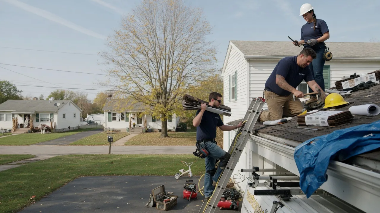 Local Roofing Contractors in Denmark, IA near me